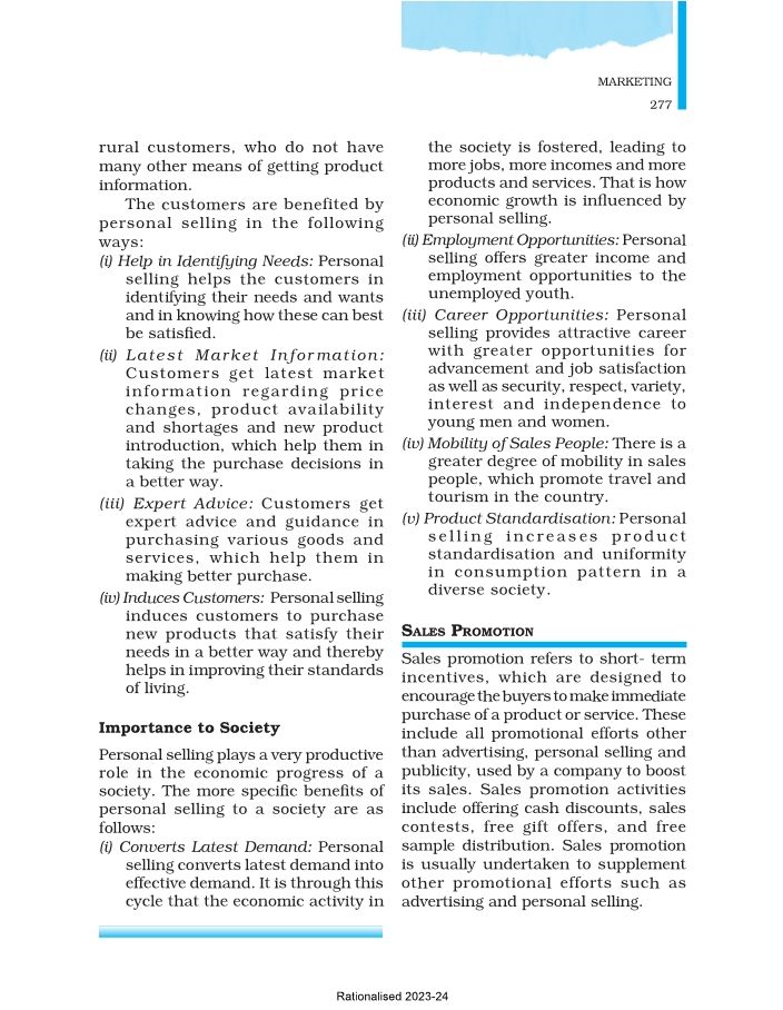 Financial marketing -internal