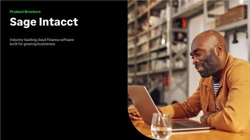 Sage intacct -External