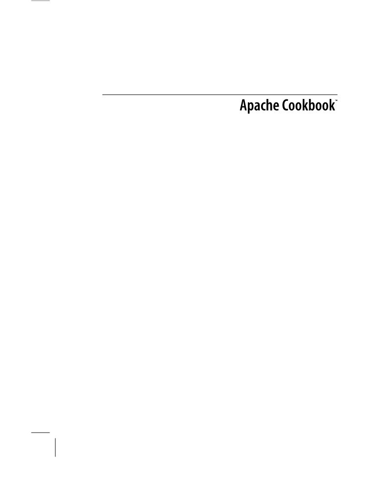 Apache Http Server CookBook