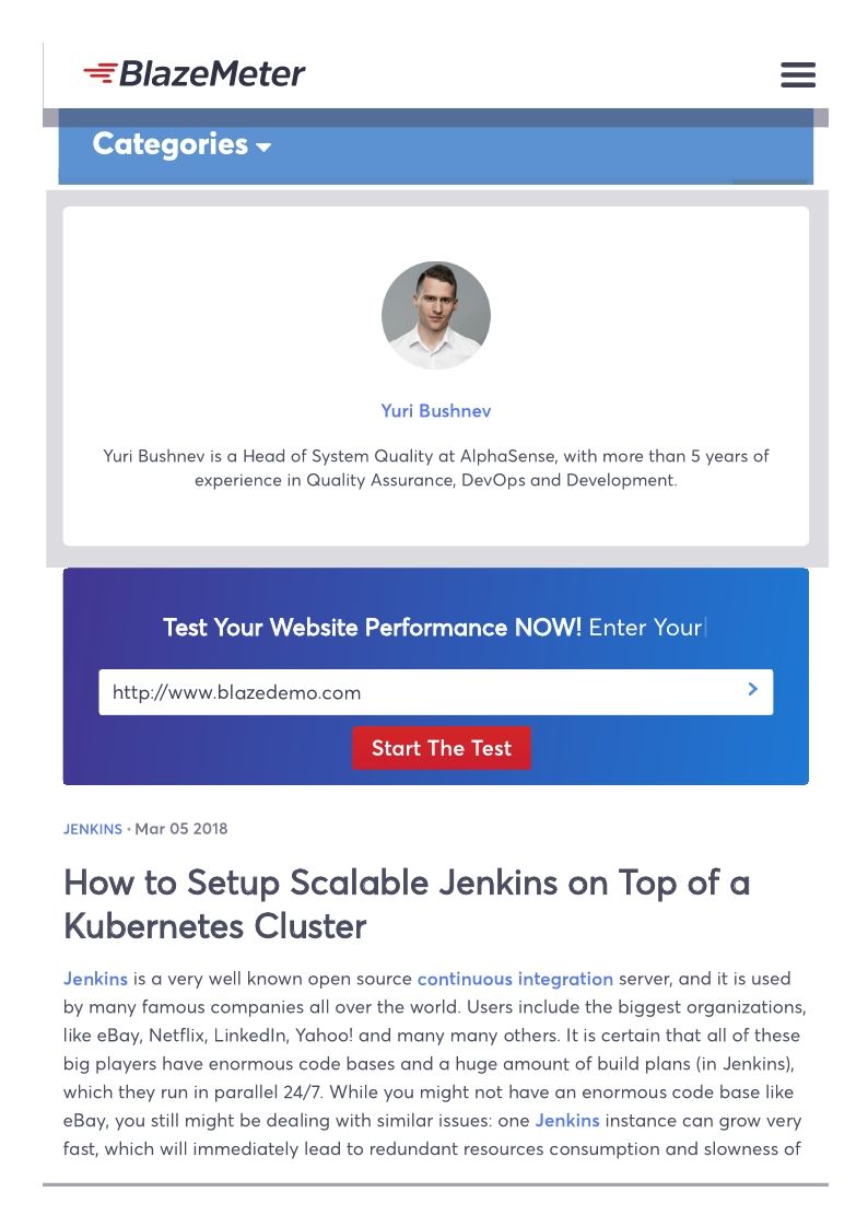 How to Setup Scalable Jenkins on Top of a Kubernetes Cluster - H31