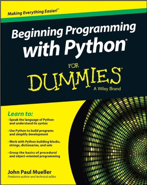 Beginning Programming with Python For Dummies Mueller, John Paul