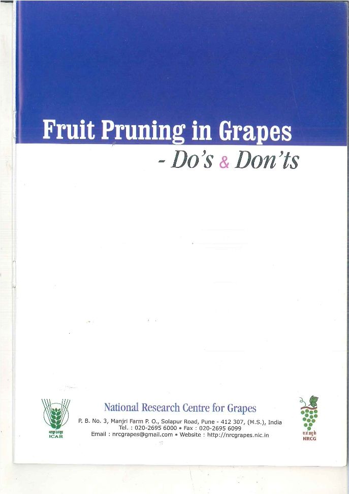 Grapes Pruning