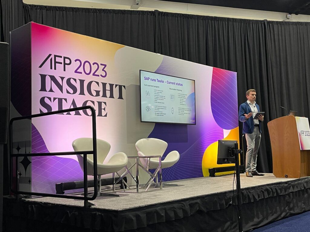 SAP and Taulia at AFP 2023, San Diego