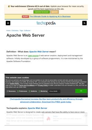What is Apache Web Server? - Definition from Techopedia-Ext_Doc3