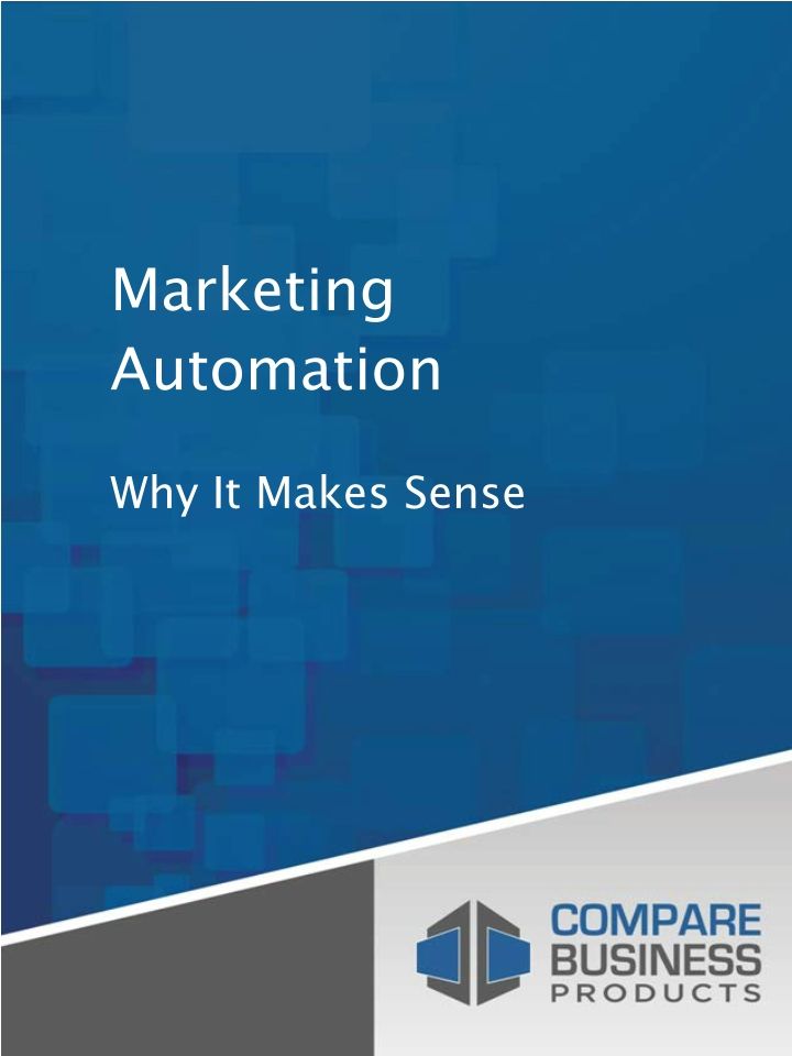 Marketing Automation - Why It Makes Sense