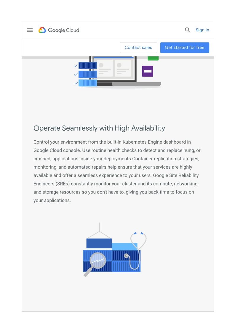 Google KUBERNETES ENGINE -H2 Title