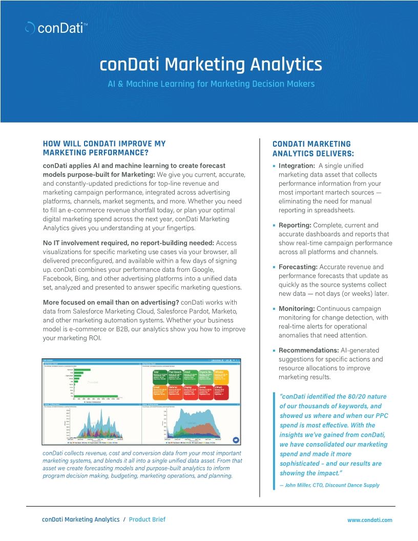 conDati Marketing Analytics