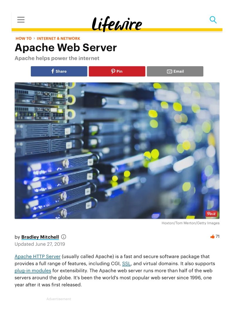 Apache Web Server Apache helps power the internet-Ext_Doc-5