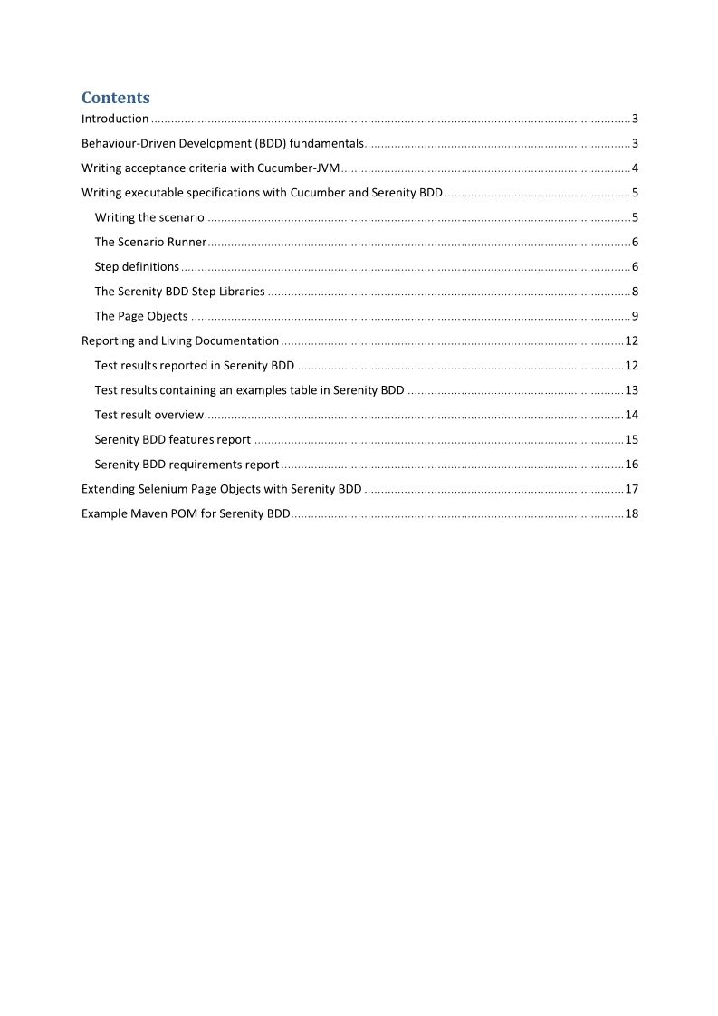 Behaviour-Driven Test Automation with Serenity BDD and Cucumber-JVM Doc5
