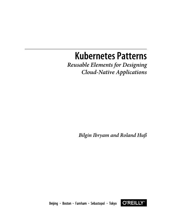 Kubernetes Patterns H35A