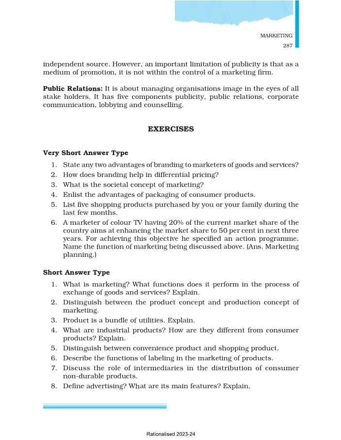 Financial marketing -internal