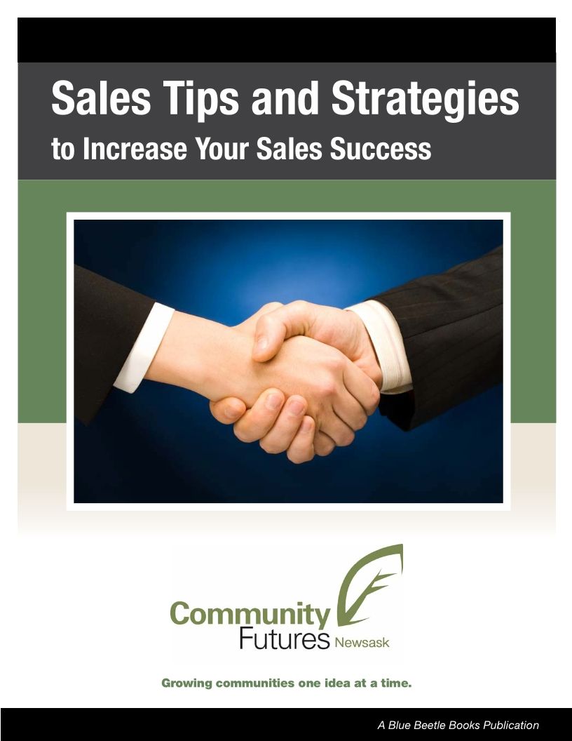 Sales tips and strategies-external
