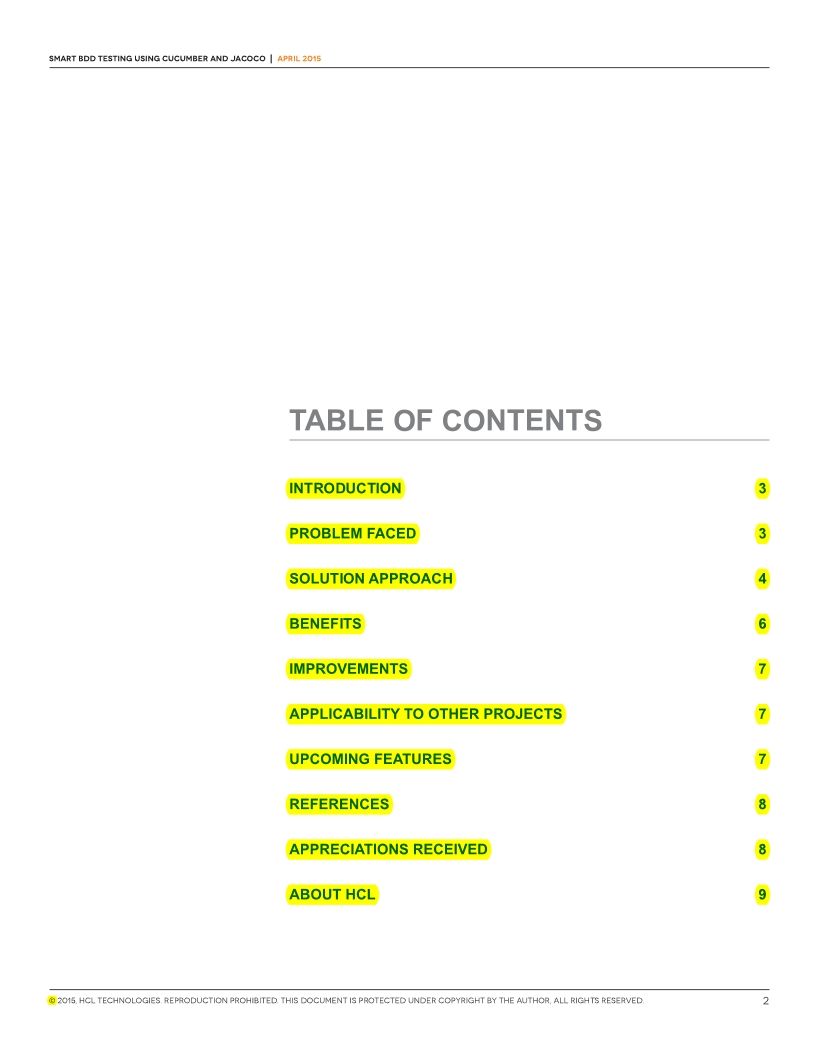 Smart BDD Testing Using Cucumber Doc4