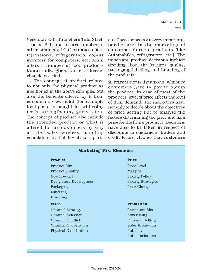 Financial marketing -internal