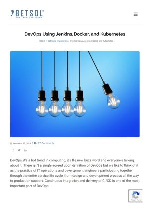 DevOps Using Jenkins, Docker, and Kubernetes - H30C