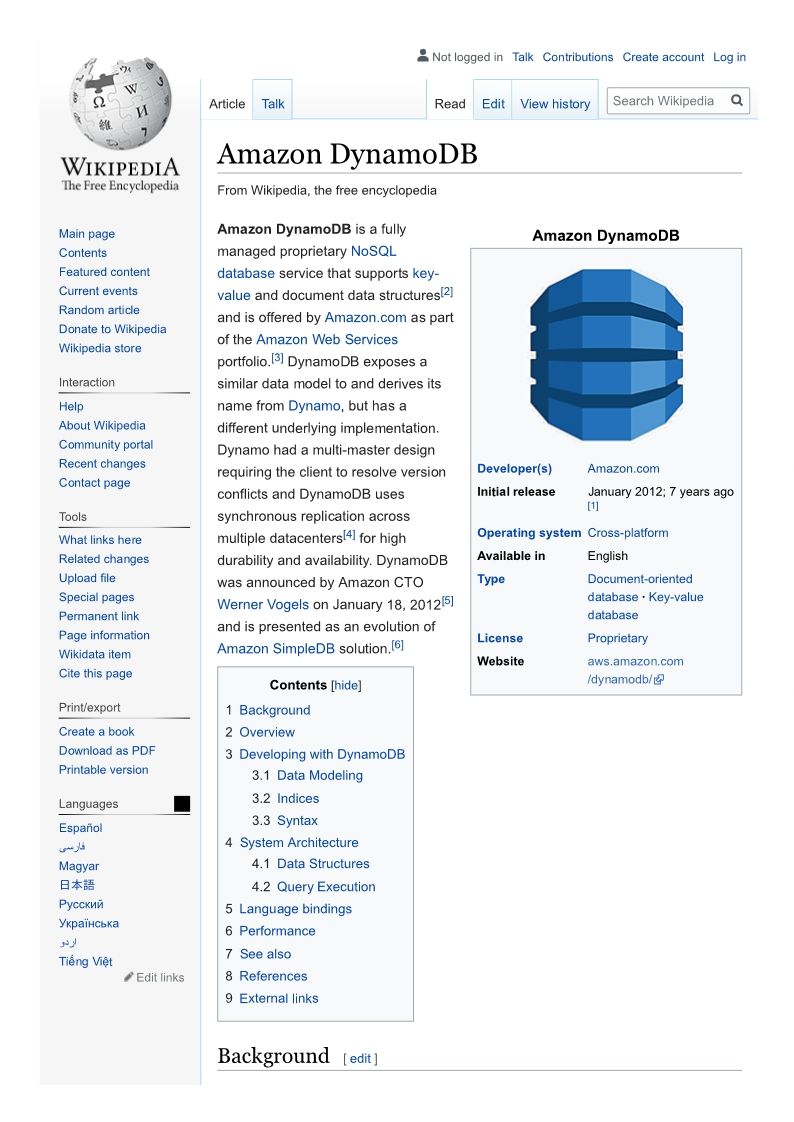 Amazon DynamoDB-Wikipedia-Ext_Doc1