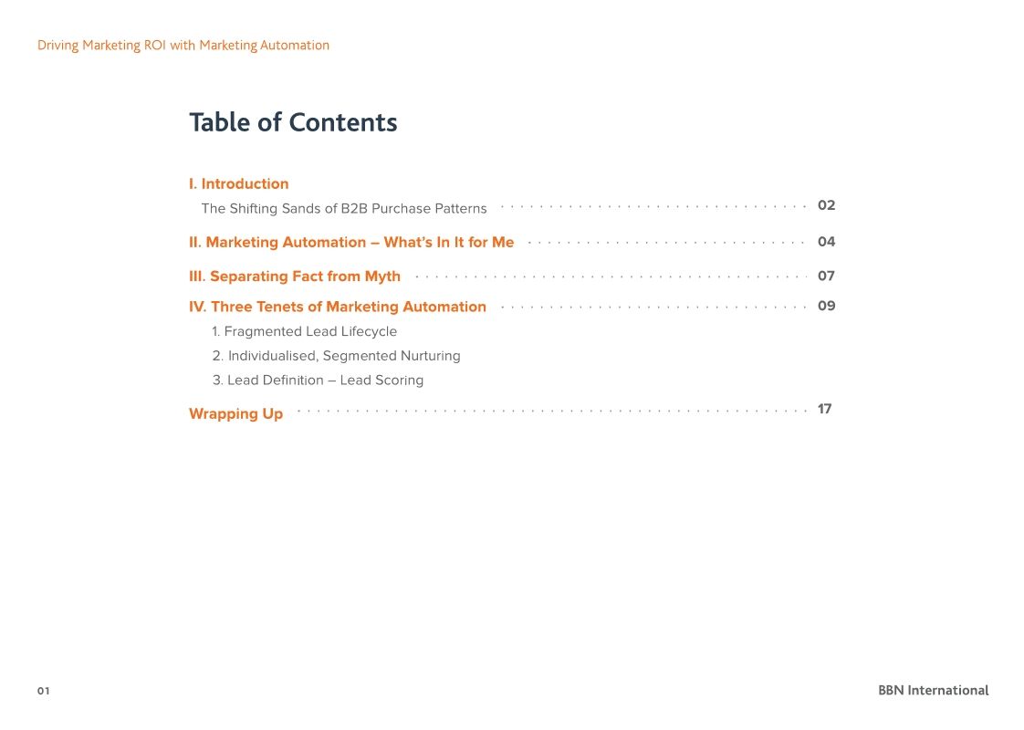 Driving Marketing ROI with Marketing Automation