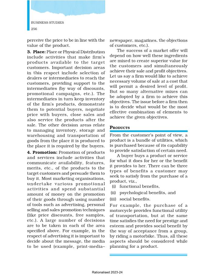 Financial marketing -internal