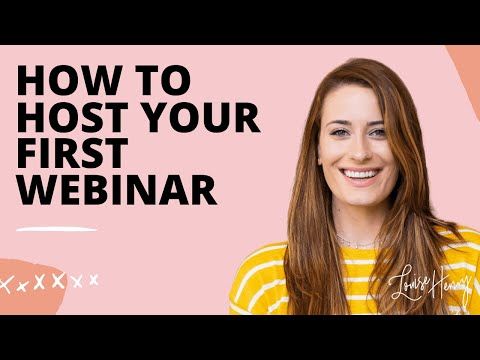 How to Host Your First Webinar