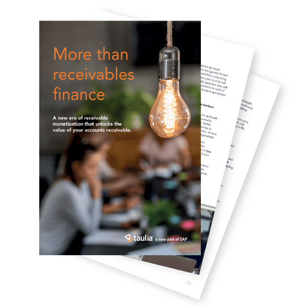 Unlocking the value of accounts receivable