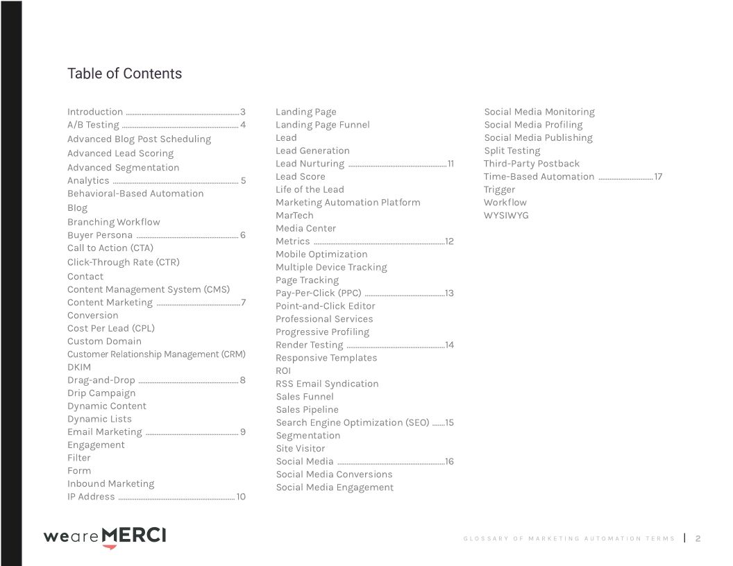 The Ultimate Guide to Marketing Automation Terminology