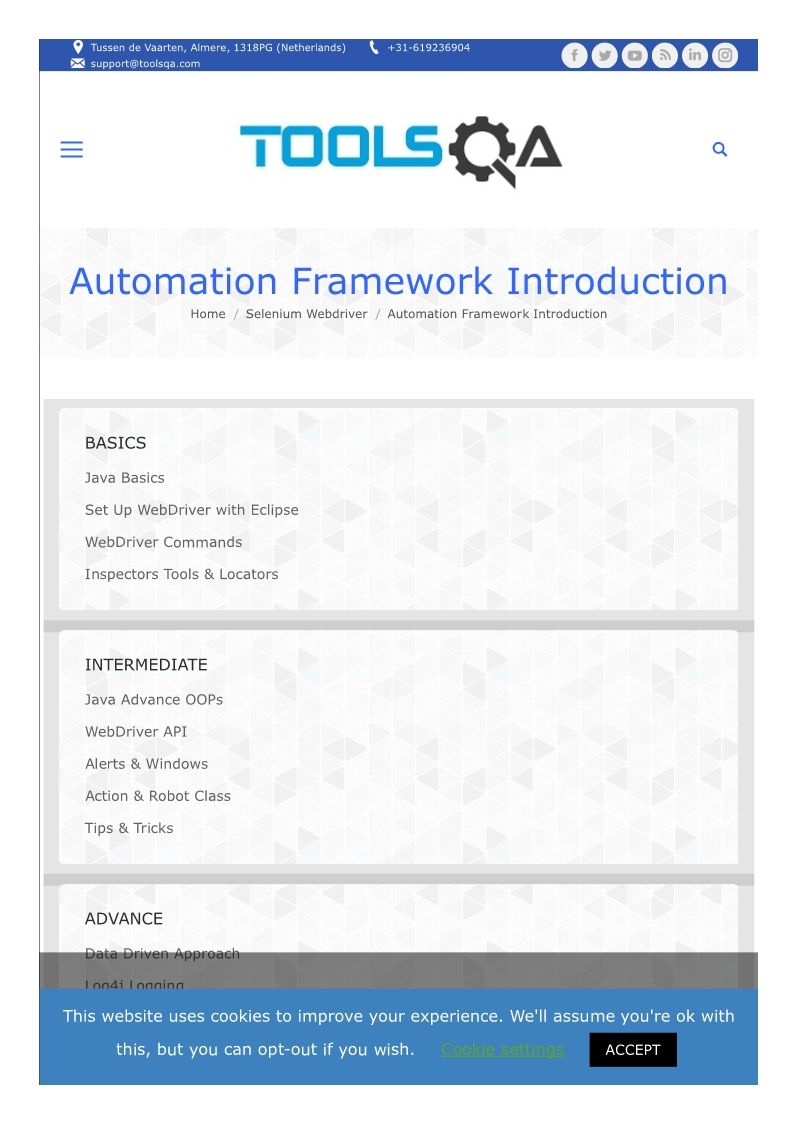 Automation Framework - Selenium-Ext