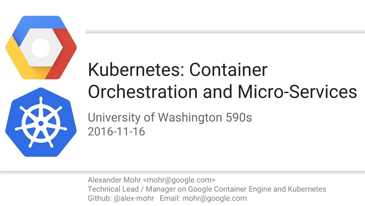 Kubernetes - Container Orchestration and Micro-Services - H32