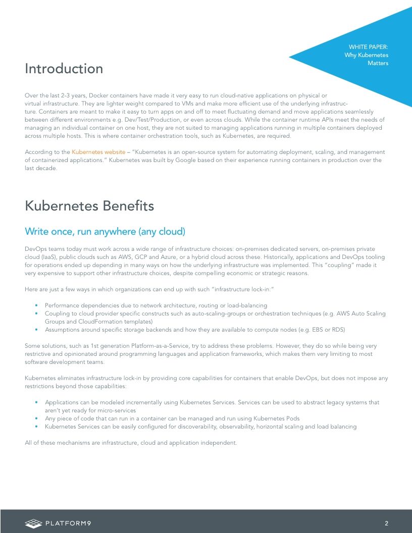 Why Kubernetes Matters - H39